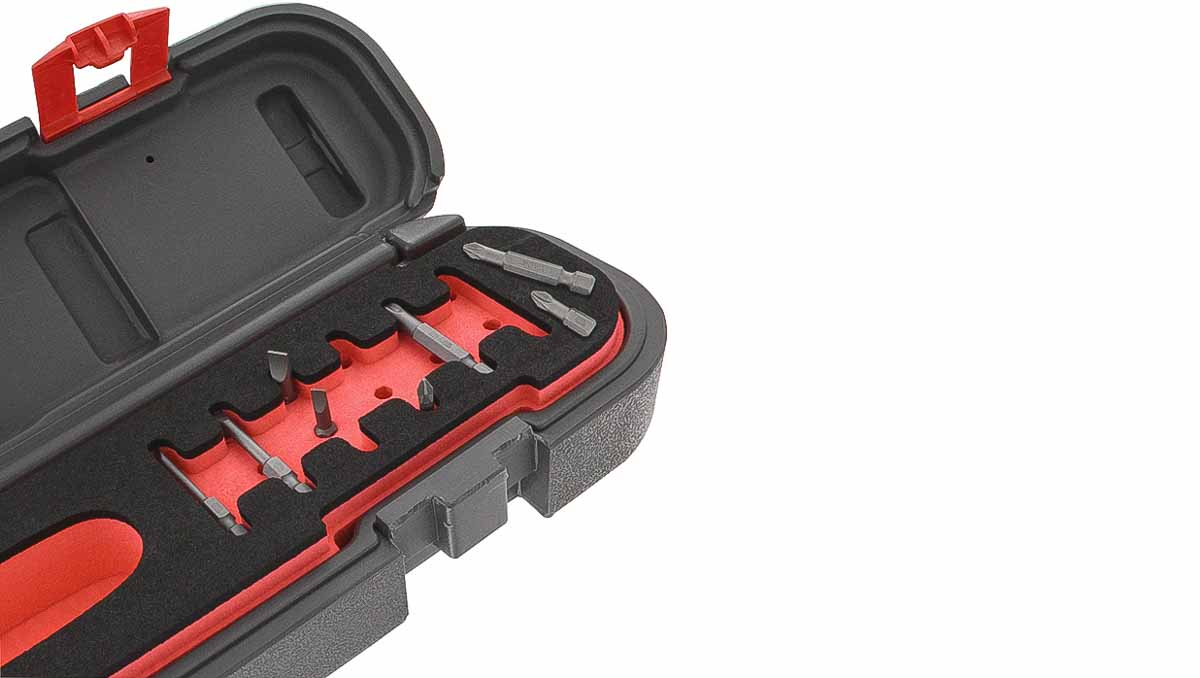 Facom Pre-Settable Phillips, Slotted Torque Screwdriver, 0.4 → 4Nm, 3 mm, 4 mm, 5.5 mm, PH 1, PH 2, PH 3 Drive,