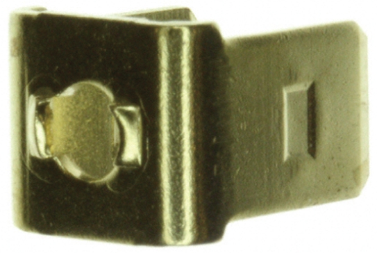 Keystone Uninsulated Male Spade Connector, PCB Tab, 6.4 x 0.81mm Tab Size