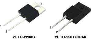 Vishay Switching Diode, 30A 600V, 2 + Tab-Pin TO-220 VS-ETU3006FP-M3