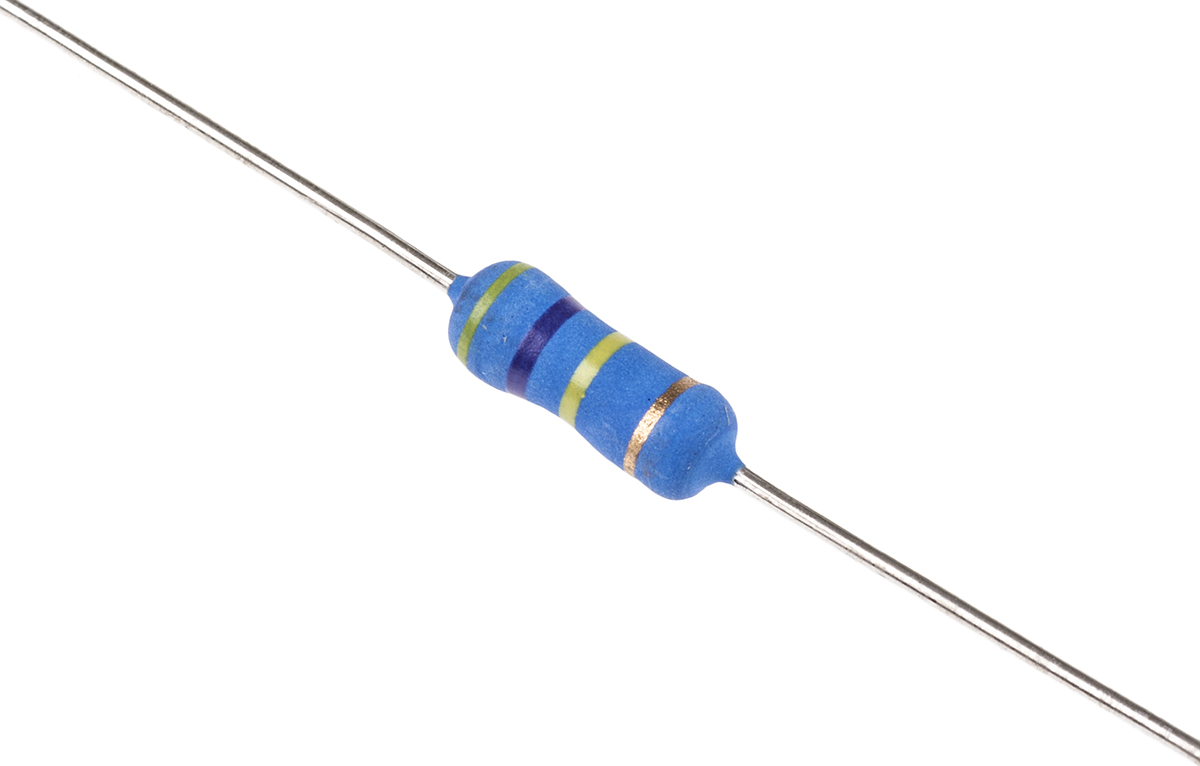 TE Connectivity 470kΩ Metal Oxide Resistor 1W ±5% ROX1SJ470K