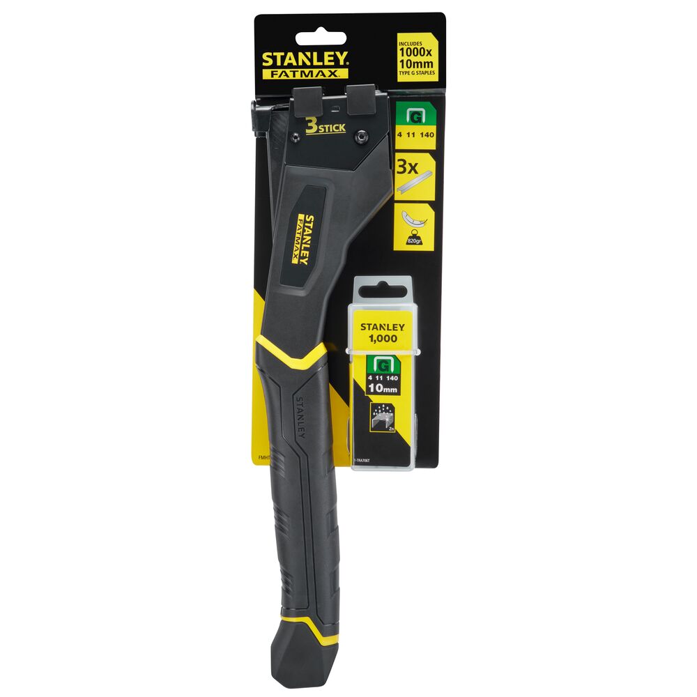 Stanley Steel Claw Hammer with Rubber Handle, 700g