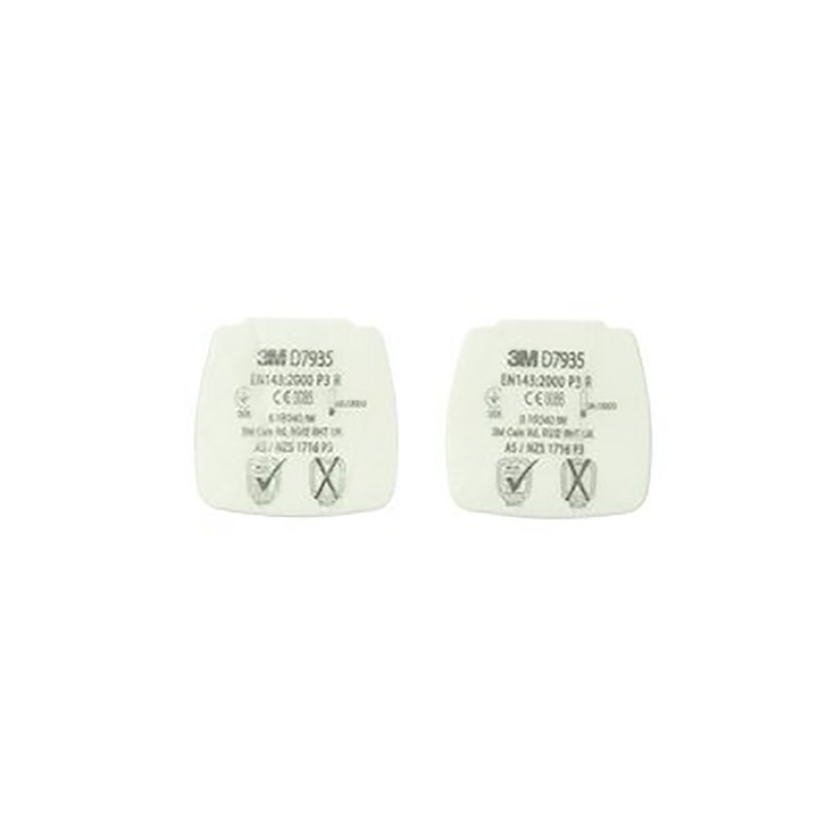 Filter 3M Dust for use with 3M D7900 Series Respirator D7935