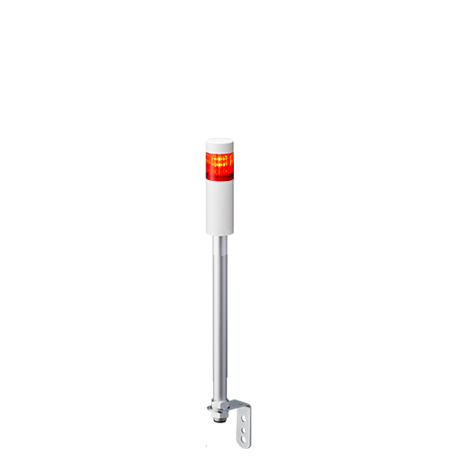 Patlite LR4 Series Coloured Signal Tower, 1 Lights, 24 V dc, Pole Mount