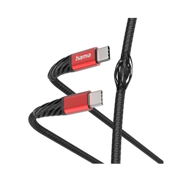 Hama USB 2.0, Male USB C to Male USB C, 480Mbps, 1.5m