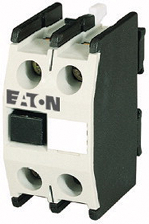 Eaton Auxiliary Contact, 2 Contact, 1NC + 1NO, Front Mount