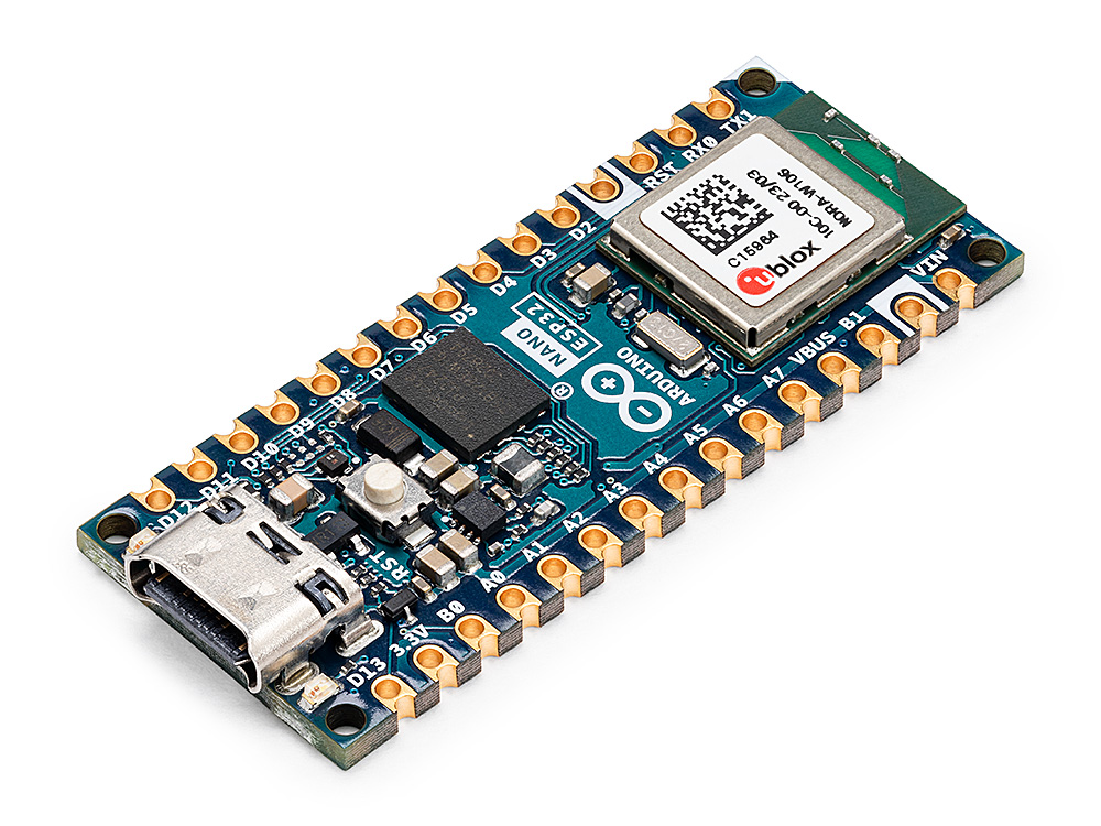 Arduino Nano ESP32 without Headers