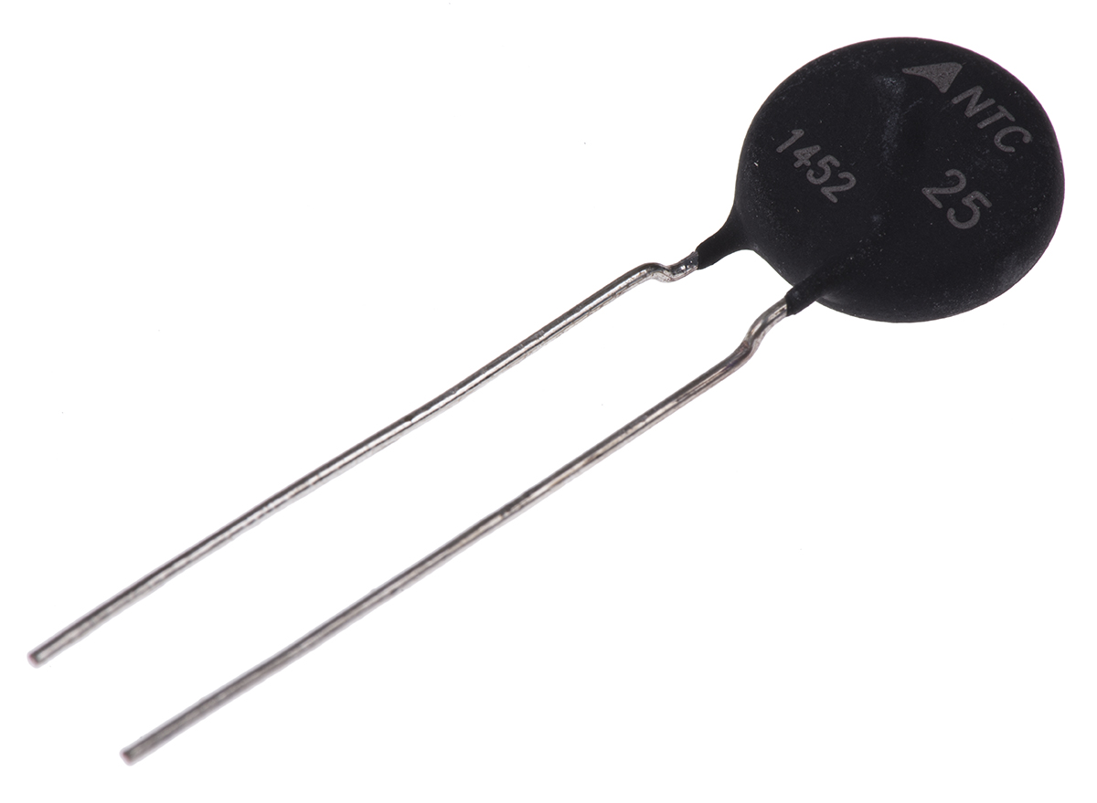 EPCOS Thermistor, 25Ω Resistance, NTC Type, 11.5 x 6 x 16mm