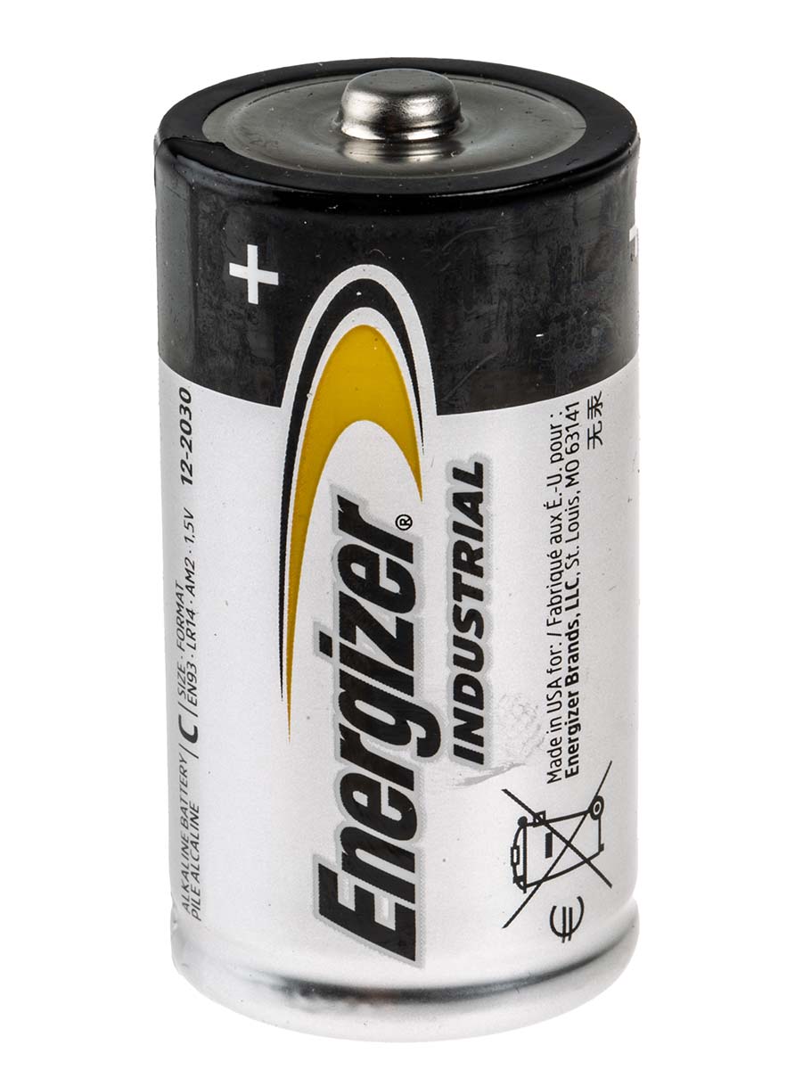 Energizer Energizer Industrial 1.5V Alkaline C Batteries