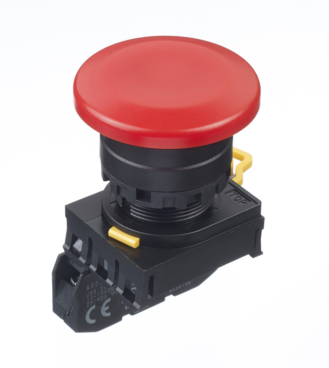 Idec YW Series Illuminated Push Button Complete Unit, Panel Mount, 22mm Cutout, SPST, IP65
