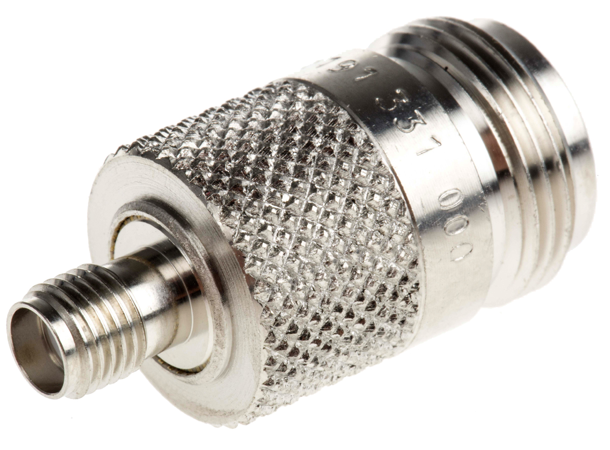 Radiall Straight 50Ω RF Adapter N Socket to SMA Socket 11GHz