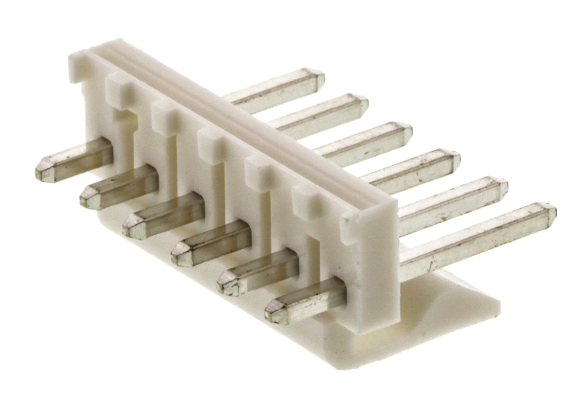 Molex KK 396 Series Straight Through Hole Pin Header, 6 Contact(s), 3.96 mm Pitch, 1 Row, Unshrouded