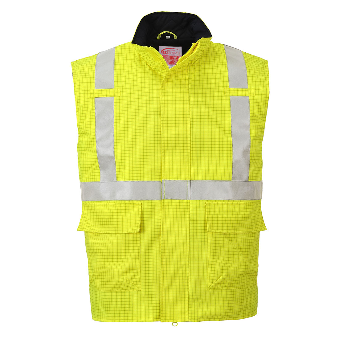 Portwest S776 Yellow Flame Retardant Bodywarmer, XXL