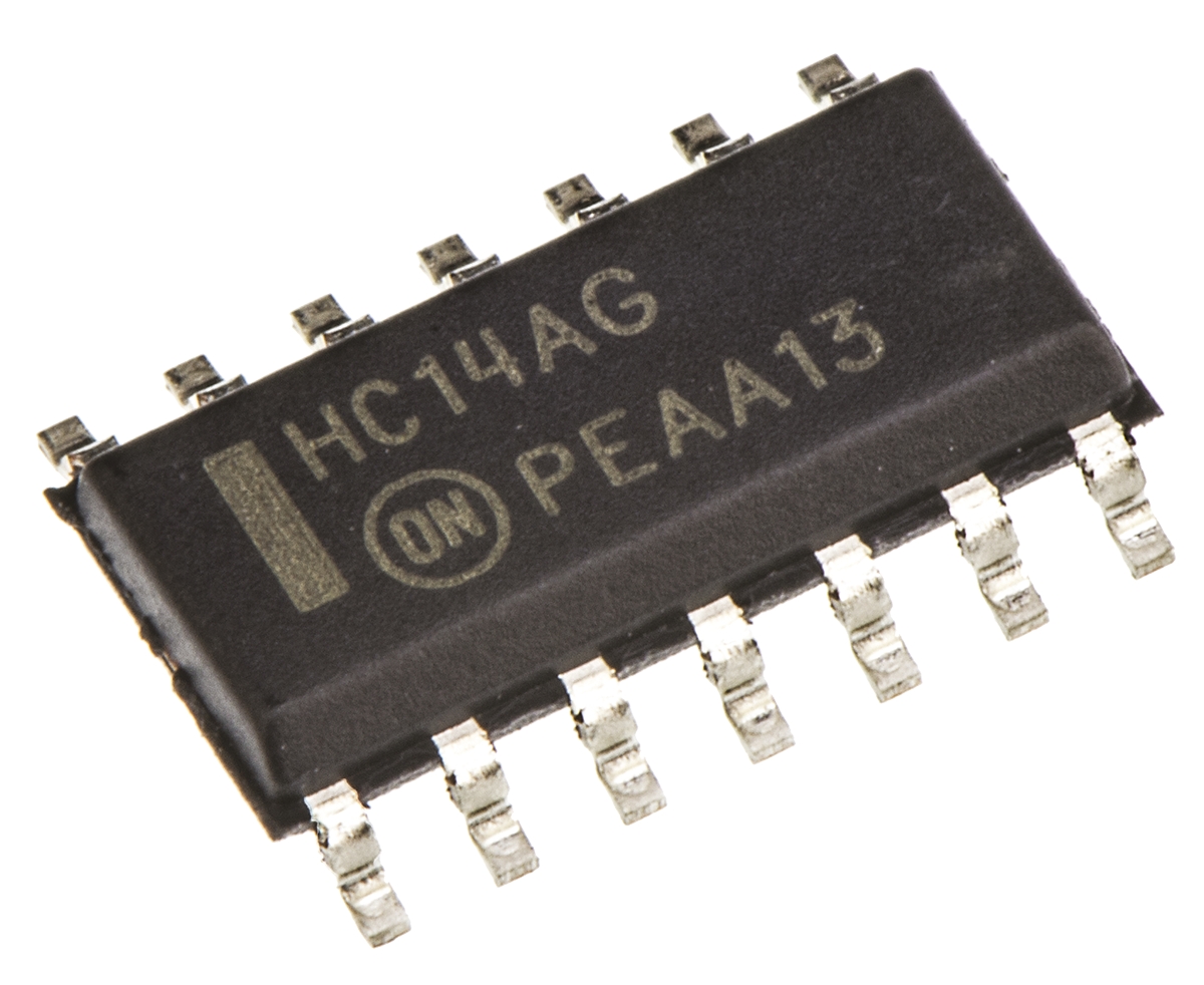 onsemi MC74HC14ADG Hex Schmitt Trigger Inverter, 14-Pin SOIC
