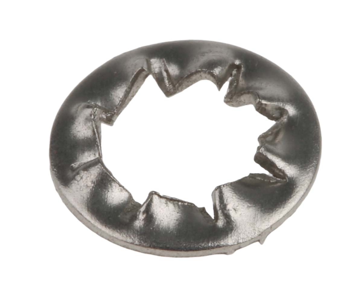 RS PRO A4 316 Stainless Steel Internal Tooth Shakeproof Washer, M3, DIN 6798J