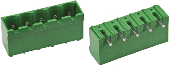 TE Connectivity, 5.08mm Pitch, Buchanan, 5 Way, Right Angle, Pluggable Terminal Block, Header, Through Hole, Solder