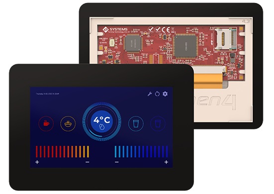 4D Systems gen4-uLCD-43DCT-CLB-HR TFT LCD Colour Display / Touch Screen, 7in, 800 x 480pixels