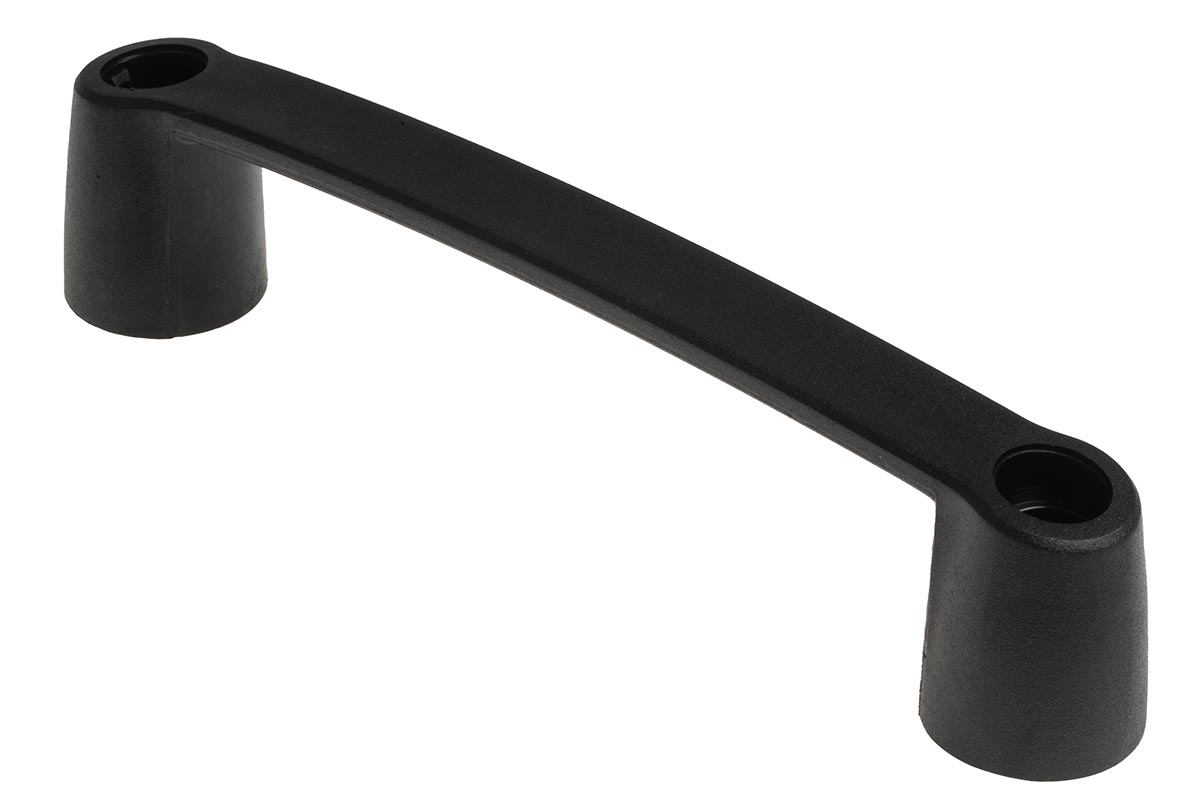 RS PRO Black Plastic Handle 50 mm Height, 35mm Width, 213mm Length