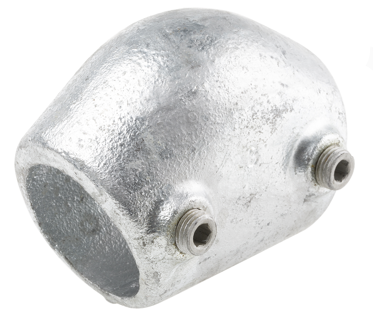 RS PRO 15 to 60 Degree Elbow, Connecting Component, Strut Profile Type 2, Round Tube Size Type 2