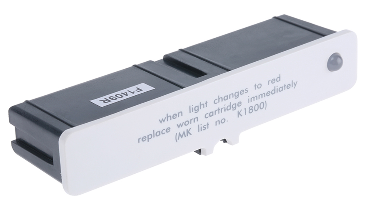 MK Electric White 2 Gang Replacement Filter, DP Poles, 13A, Type G - British, Outdoor Use