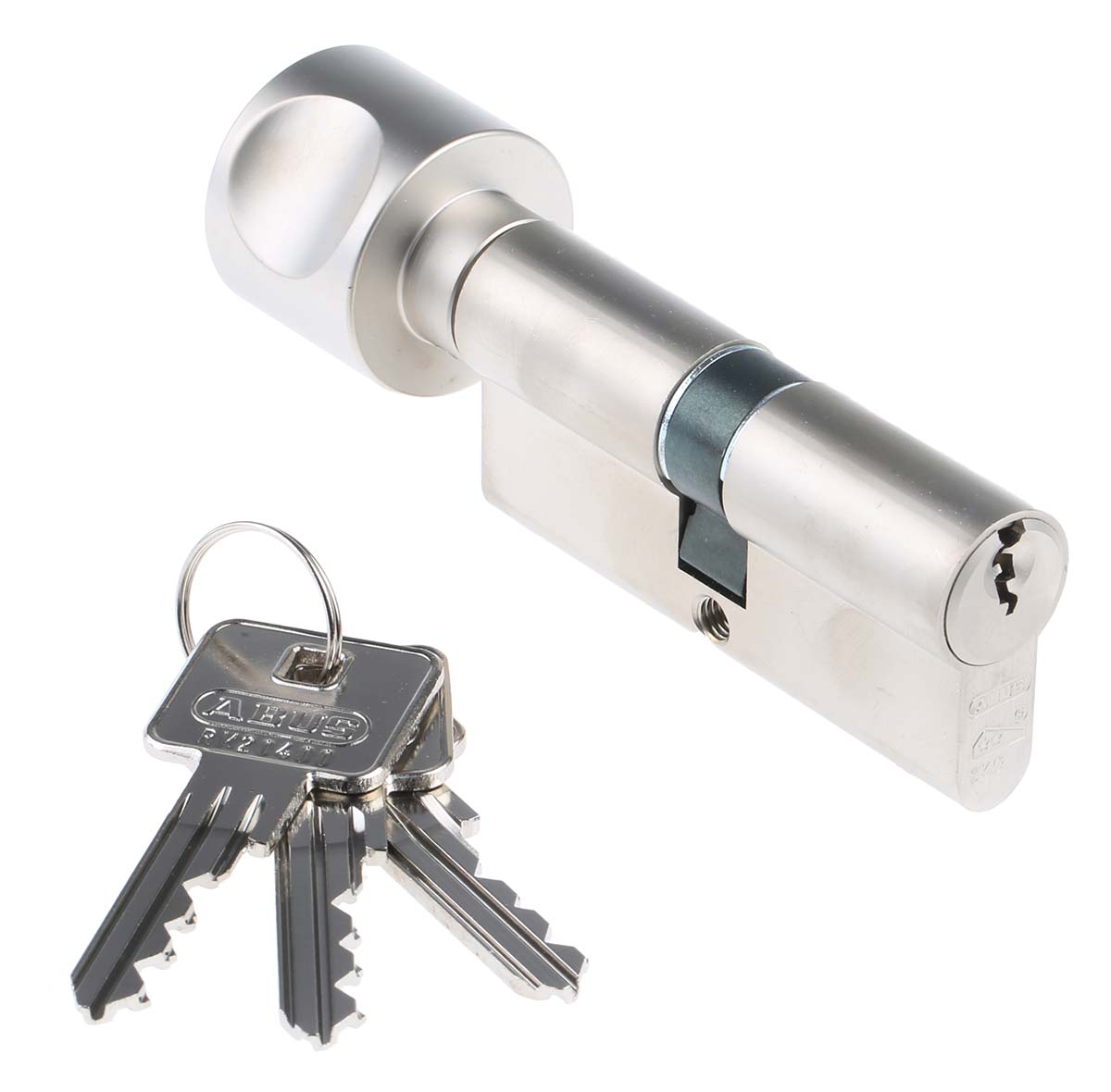 ABUS Brass Euro Cylinder Lock, 35/35 mm (61mm)