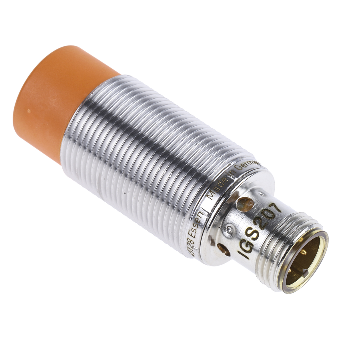 ifm electronic Inductive Threaded Barrel Proximity Sensor, M18, 12 mm Detection, PNP NC, 10 → 36 V dc