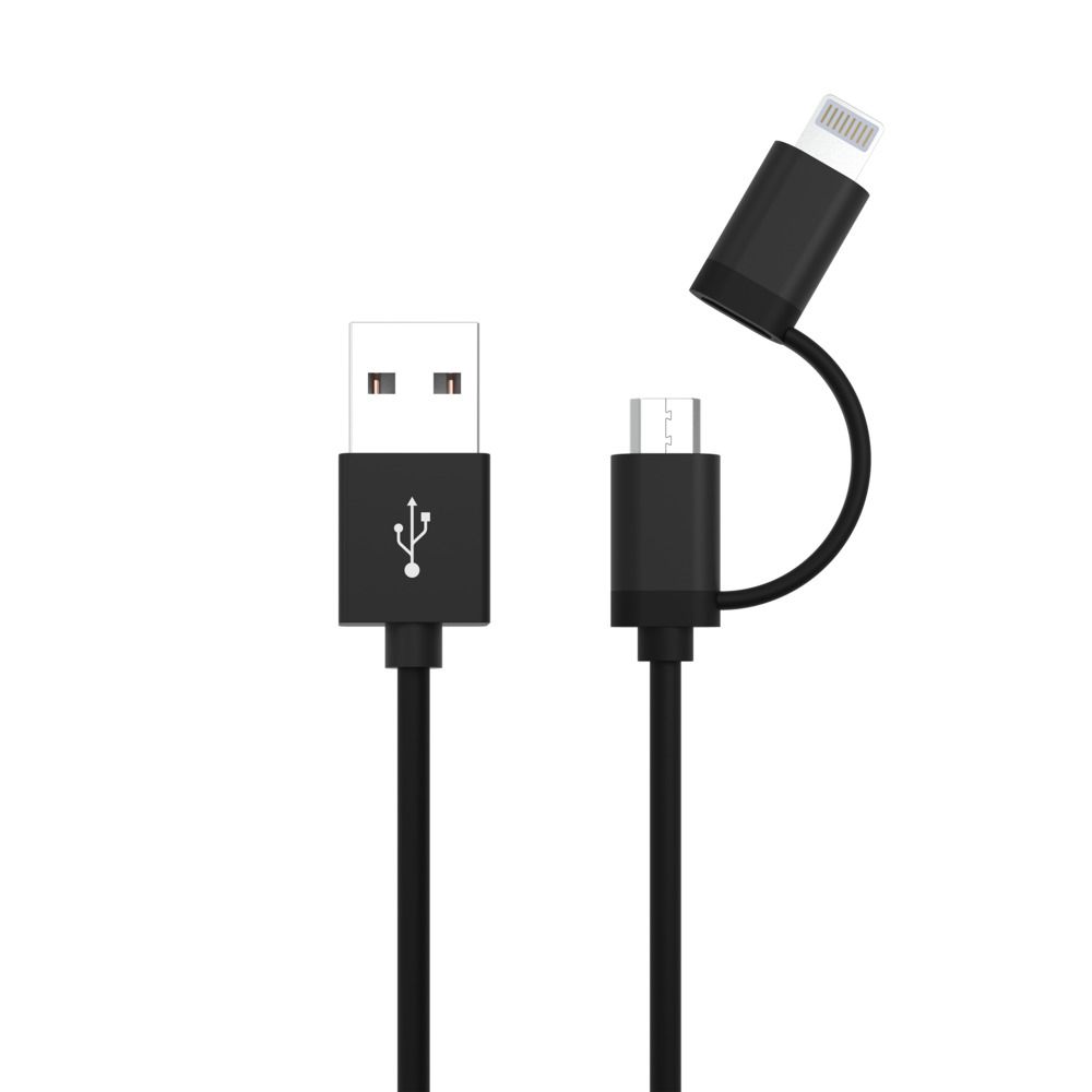 Ansmann , Male USB A to Lightning, Micro USB B, USB C, 480Mbps, 1.2m