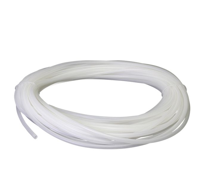 RS PRO Silicone, Flexible Tube, 12mm ID, 17mm OD, Translucent, 25m
