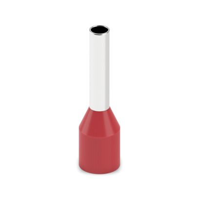 Phoenix Contact, AI-GB Insulated Ferrule, 8mm Pin Length, 1.8mm Pin Diameter, Red