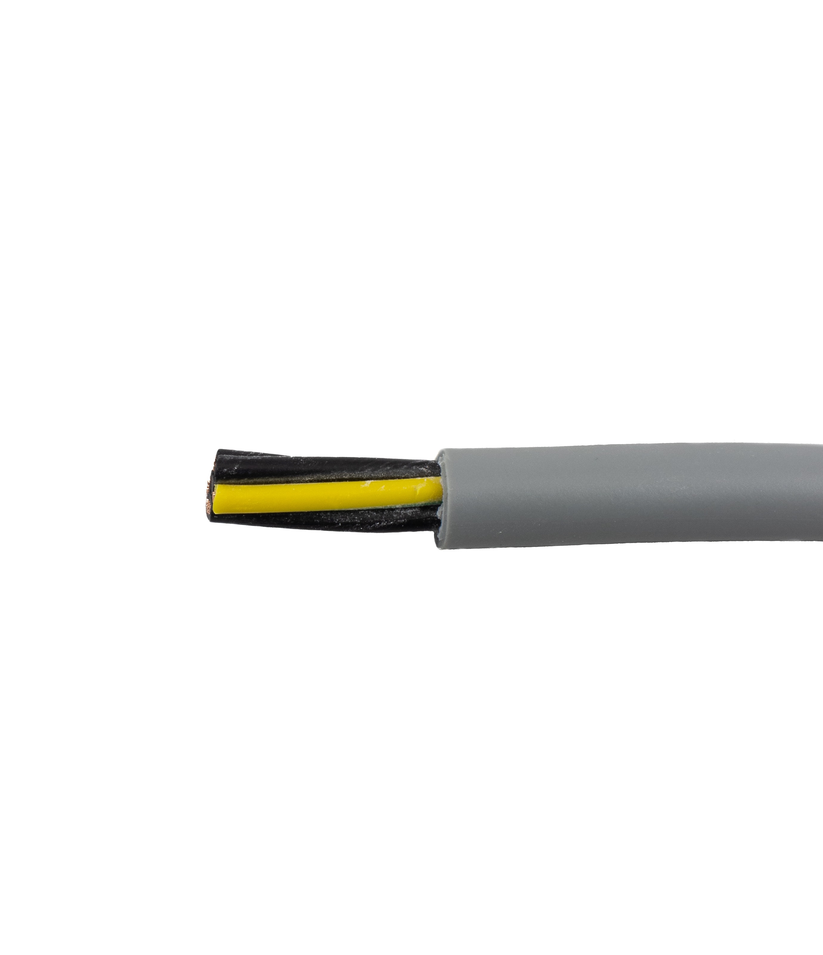 Alpha Wire Pro-Met Control Cable, 9 Cores 0.75 mm² 18 AWG, Unscreened, 50 m, Grey Polyvinyl Chloride Sheath