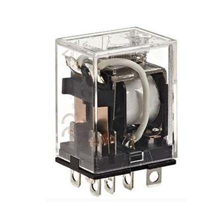 Omron Plug In Power Relay, 110V dc Coil, 10A Switching Current, DPDT