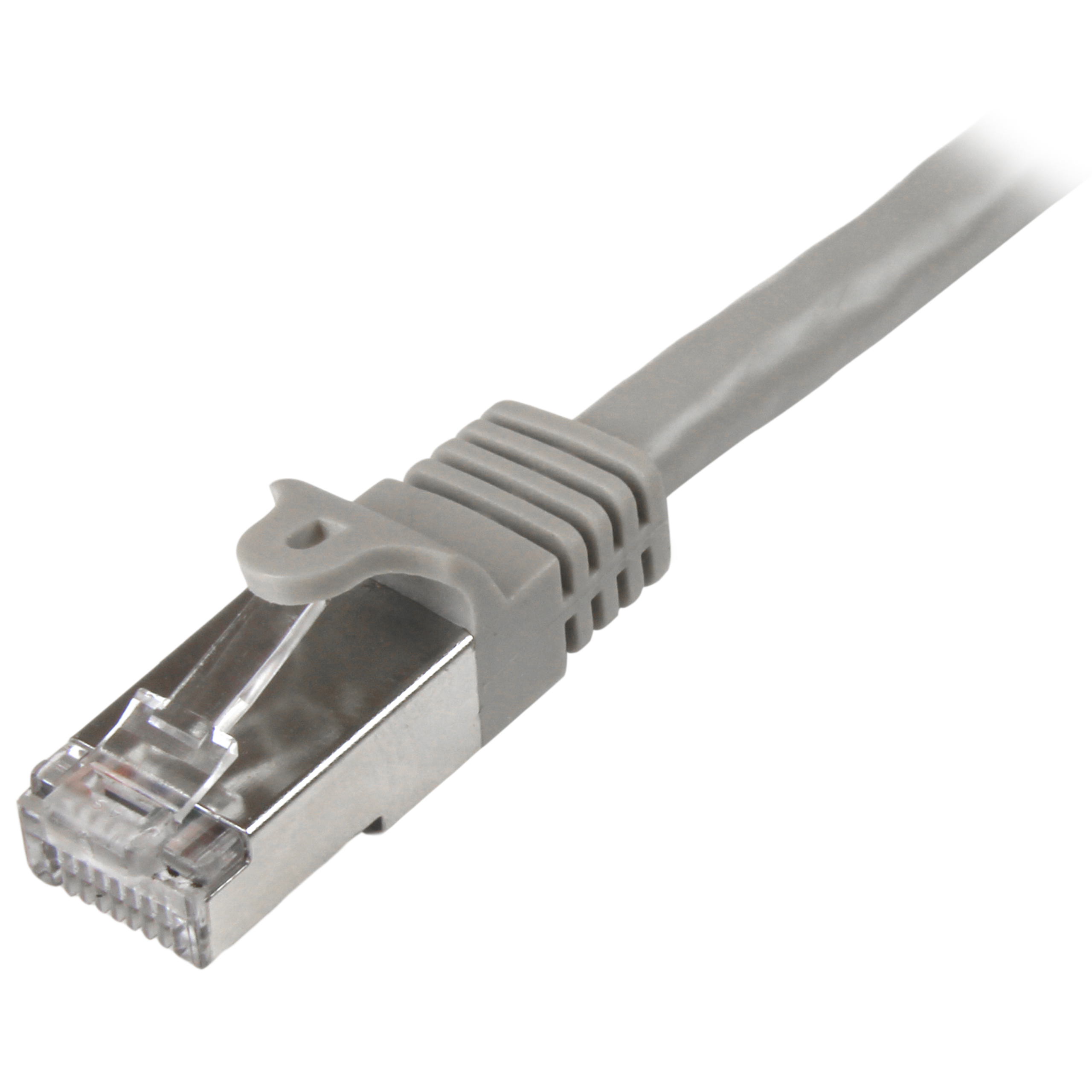 StarTech.com, 5m Cat6, Grey RJ45 to Male RJ45 Male, S/FTP Shielded, Terminated PVC Sheath