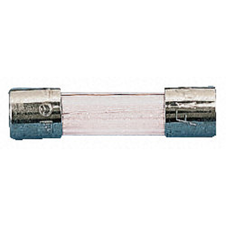 RS PRO 1.5A F Glass Cartridge Fuse, 5 x 20mm