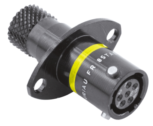Souriau Sunbank by Eaton Circular Connector, 6 Contacts, Panel, Standard Connector, Socket, Female, IP67, 8STA Series