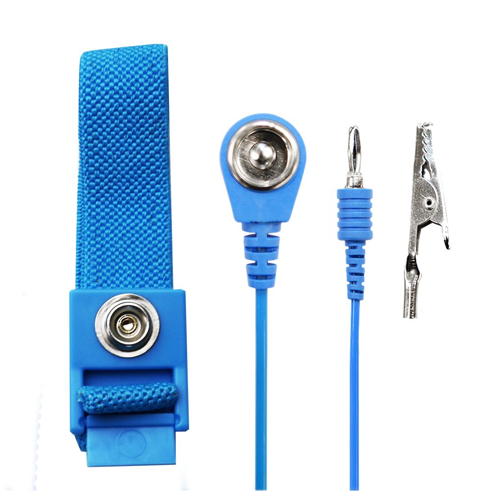 RS PRO ESD Grounding Wrist Strap With 10 mm Stud