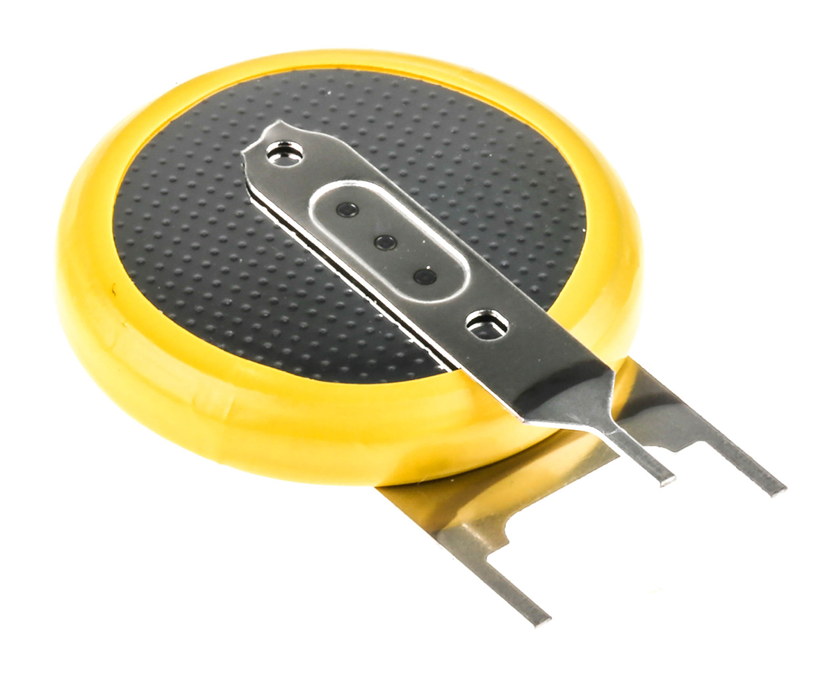 Panasonic CR2032 Button Battery, 3V, 20mm Diameter