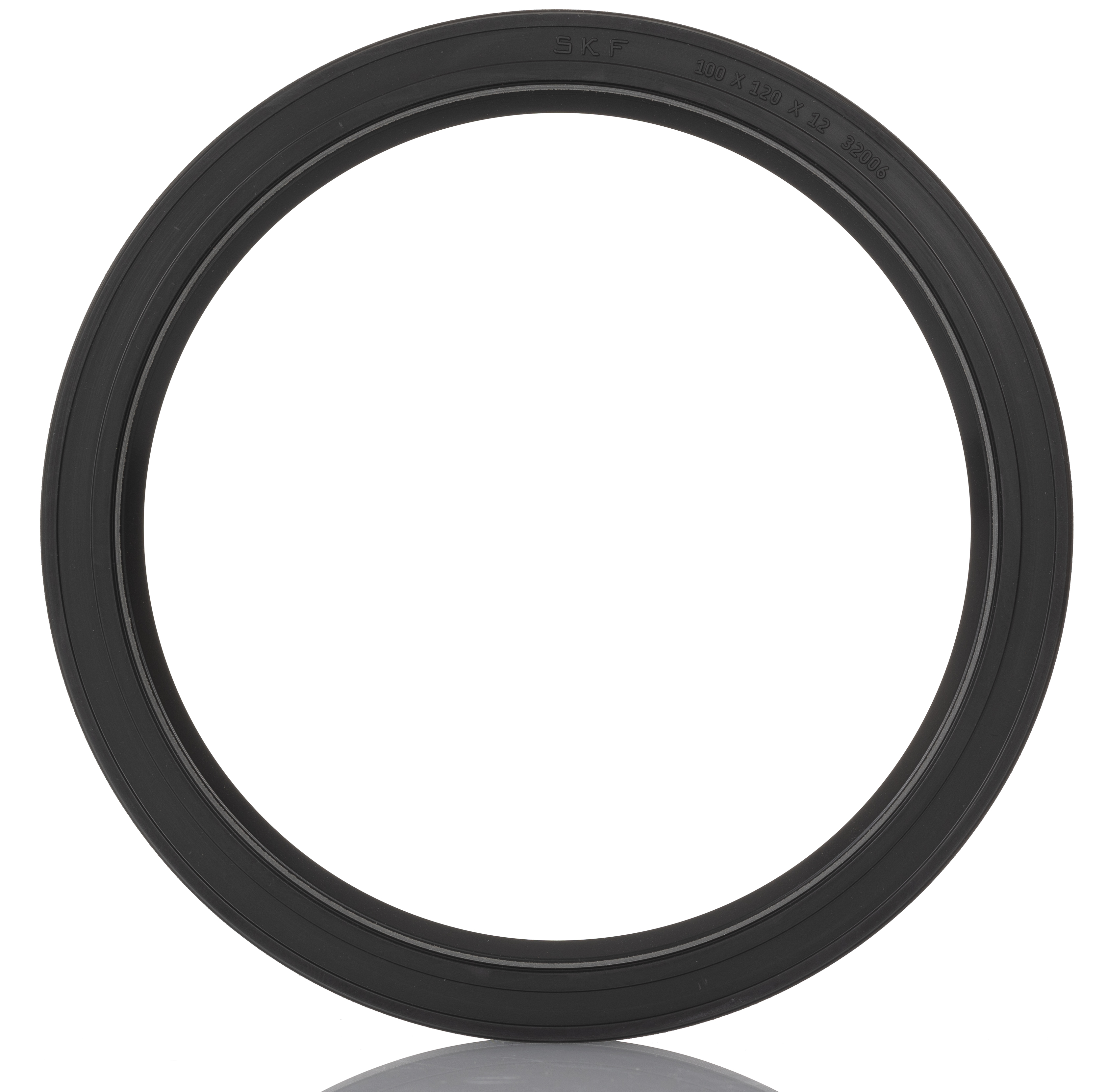 SKF Nitrile Rubber Seal, 100mm ID, 120mm OD, 12mm