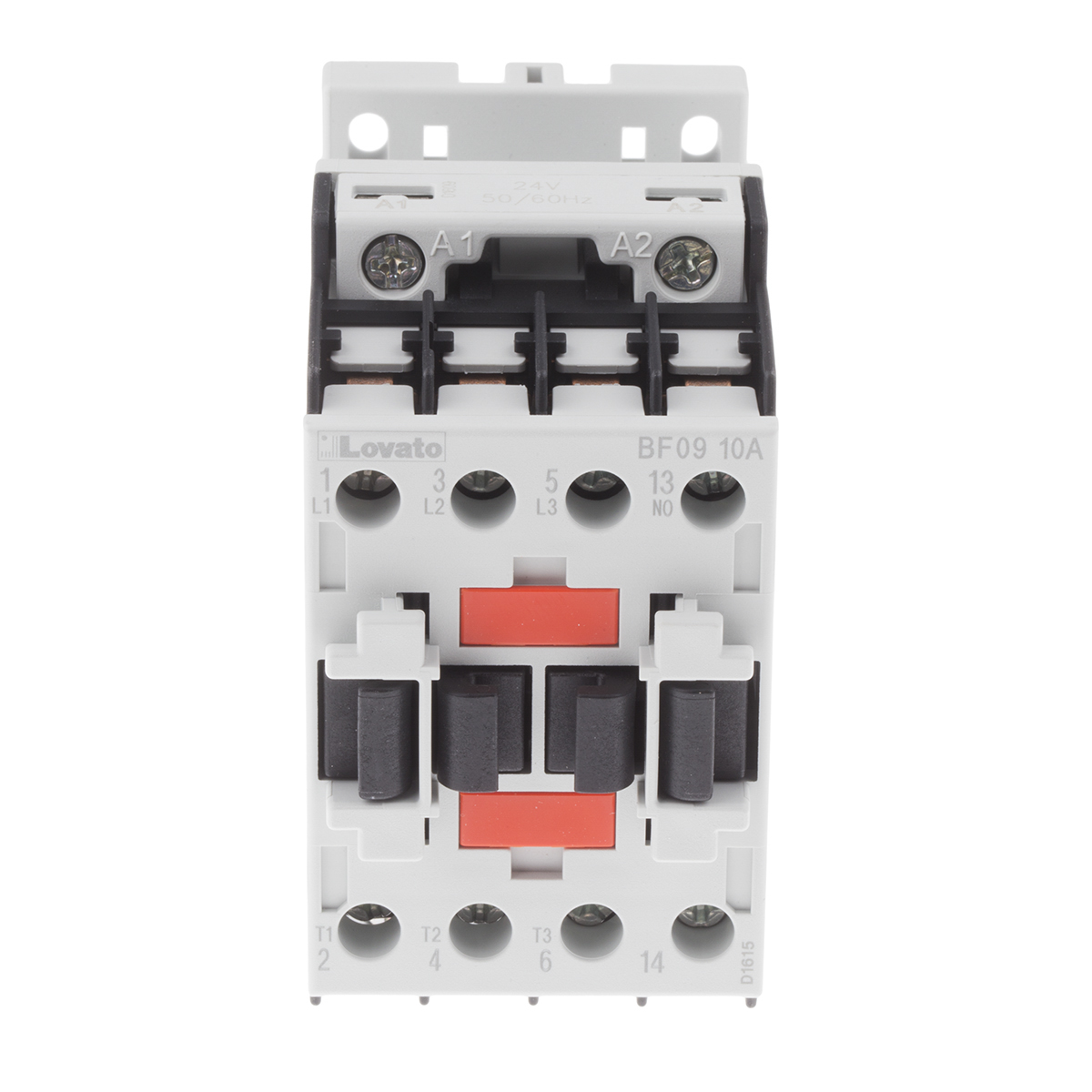 Lovato BF Contactor, 24 V Coil, 3-Pole, 9 A, 4 kW, 3 NO, 440V