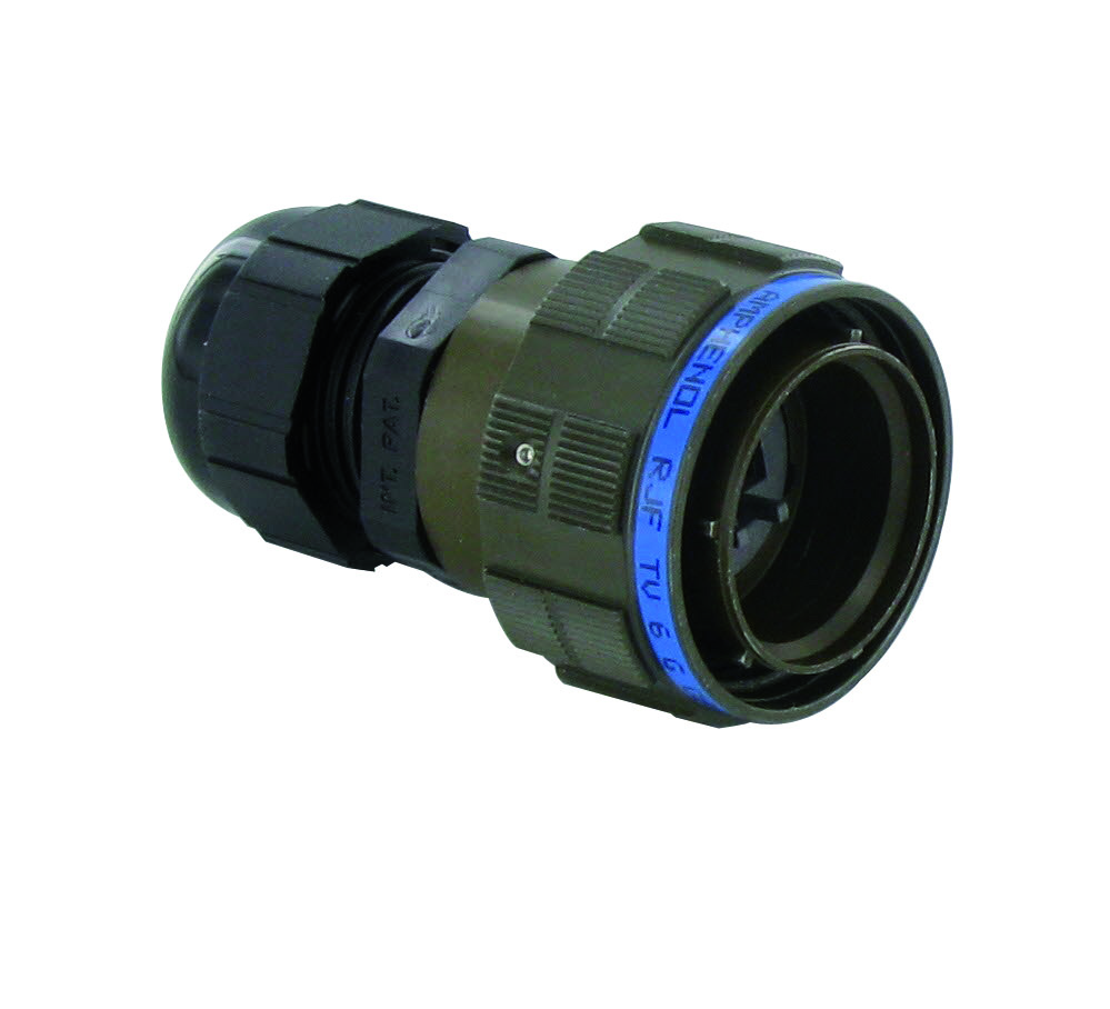 Amphenol Socapex RJFTV Series Male RJ45 Connector, Cable Mount Straight 1 Port 8 -Way