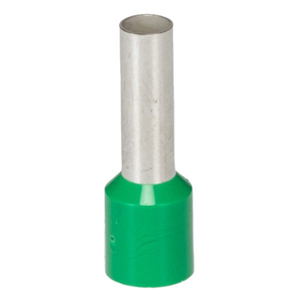 Phoenix Contact, AI 6-12 GN Insulated Bootlace Ferrule Kit, 12mm Pin Length, 3.6mm Pin Diameter, Green