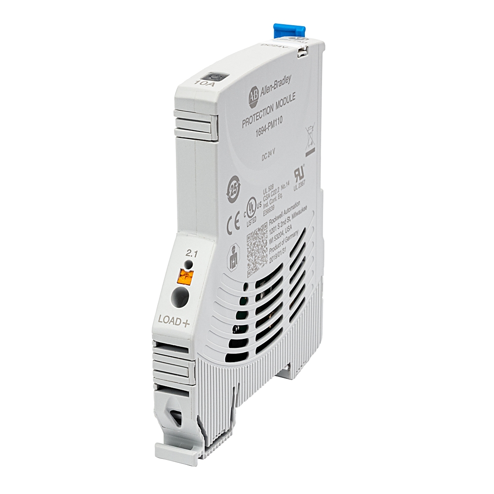 Rockwell Automation 1694 Electronic Circuit Protectors Electronic Circuit breaker 6A 24V 1694-PM, 1 channels ,