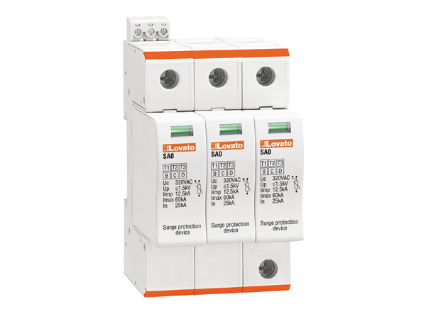Lovato 3 Phase Surge Protector, 60kA