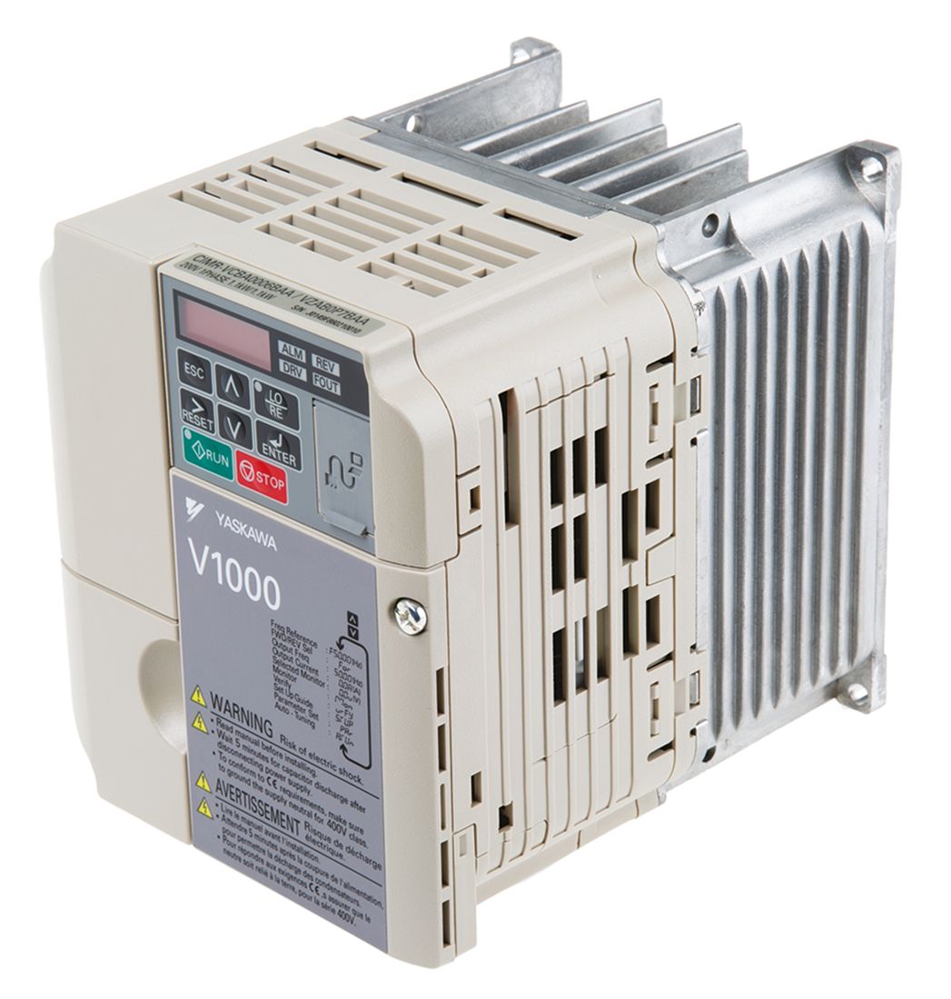 Omron Inverter Drive, 1.1 kW, 1 Phase, 230 V ac, 6 A, V1000 Series