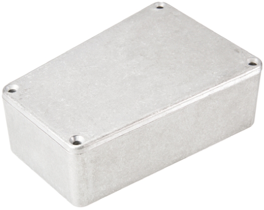 Hammond 1590 Series Natural Die Cast Aluminium Enclosure, IP54, Natural Lid, 112 x 78.96 x 39.2mm