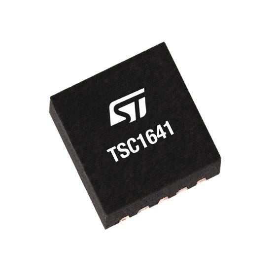 TSC1641IQT STMicroelectronics Current Sensing Amplifier Single 10-Pin DFN-10