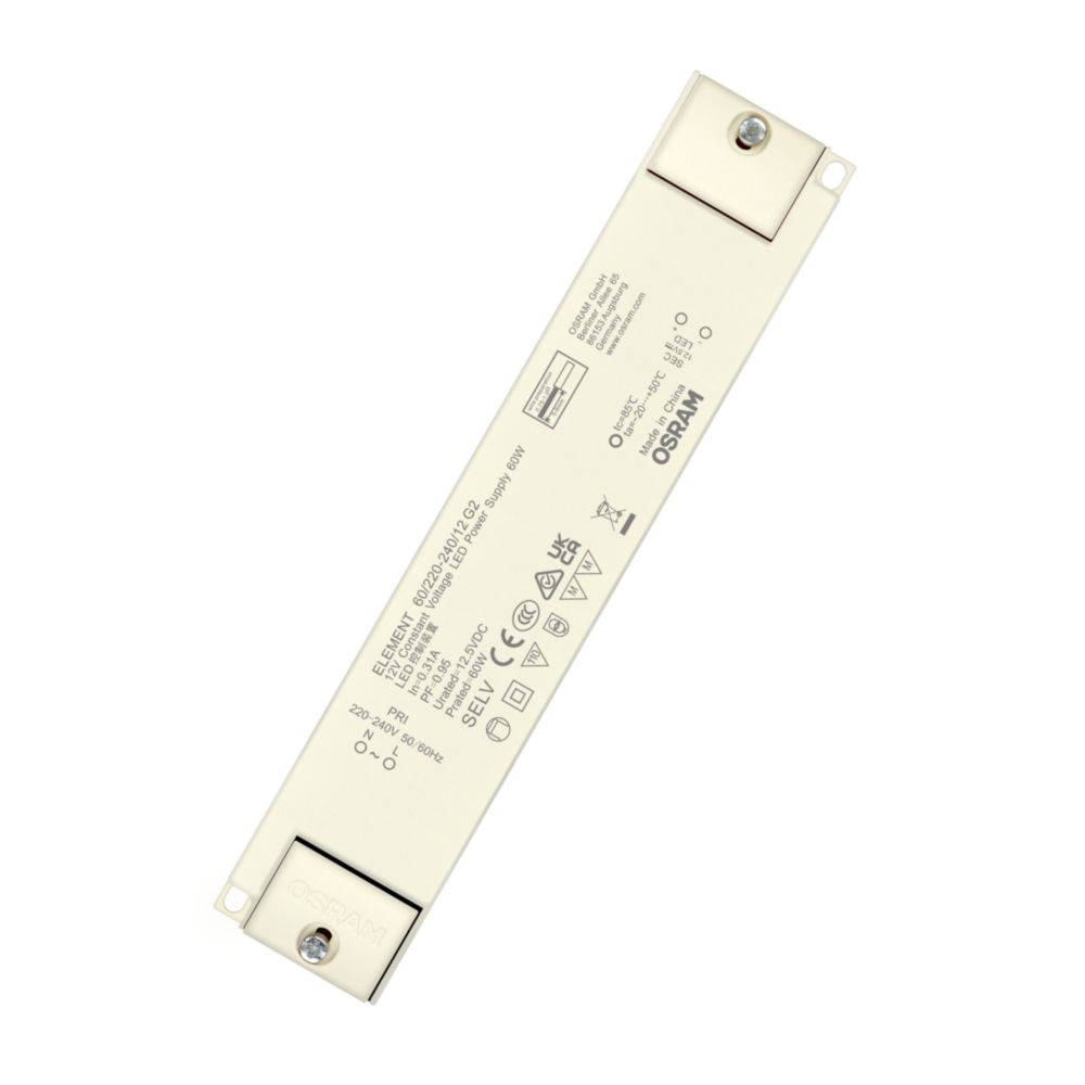 Osram LED Driver, 12.5V Output, 60W Output, Constant Voltage