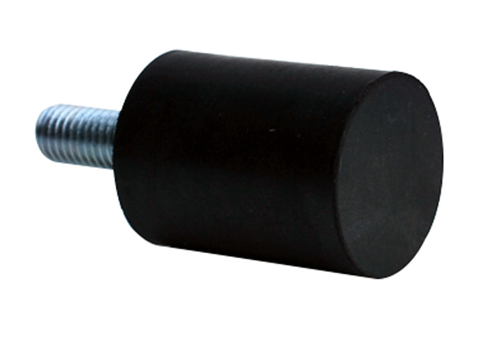 RS PRO M8X25 Anti Vibration Mount, Male Buffer Foot with 43.7kg Compression Load