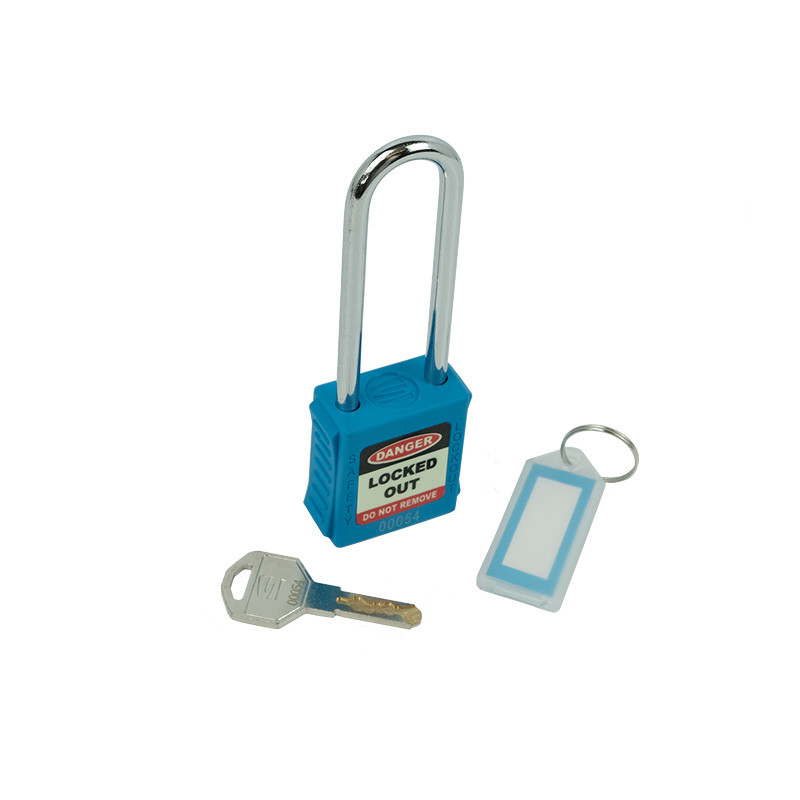 Spectrum Industrial Blue 1-Lock Nylon Safety Lockout, 6mm Shackle