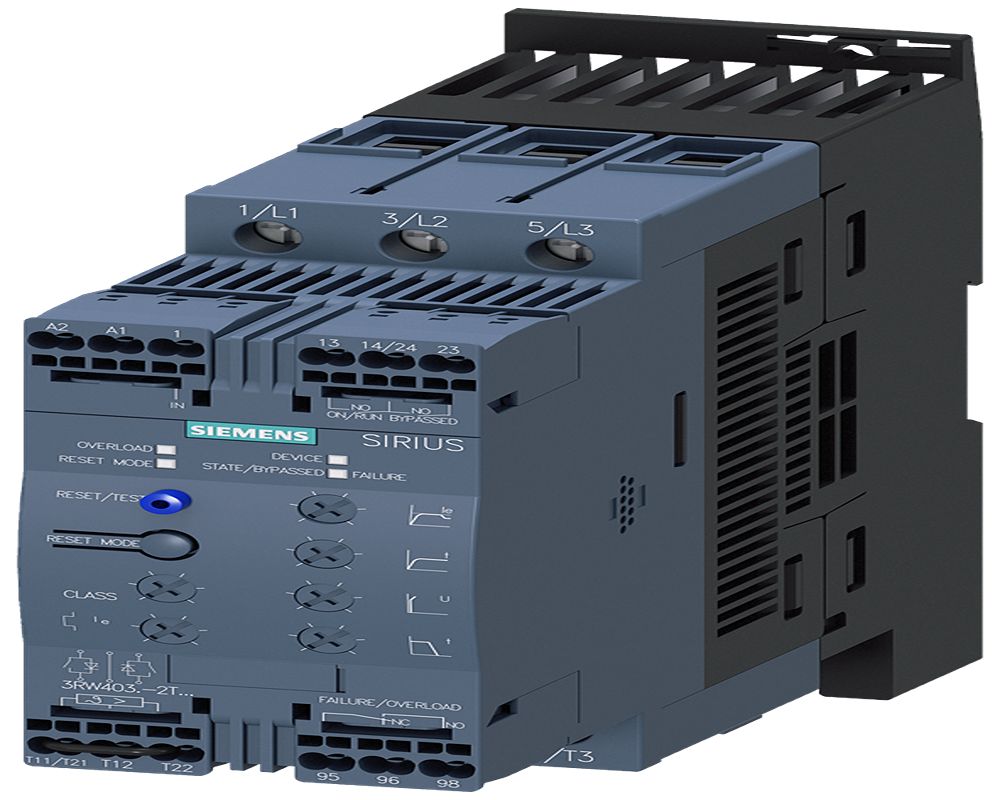 Siemens SIRIUS Soft Starter, , 22 kW, 200 → 480 V ac, 3 Phase, IP20
