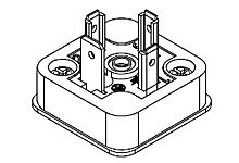 Brad from Molex 2P+E DIN 43650 A DIN 43650 Solenoid Connector, 250 → 300 V ac Voltage