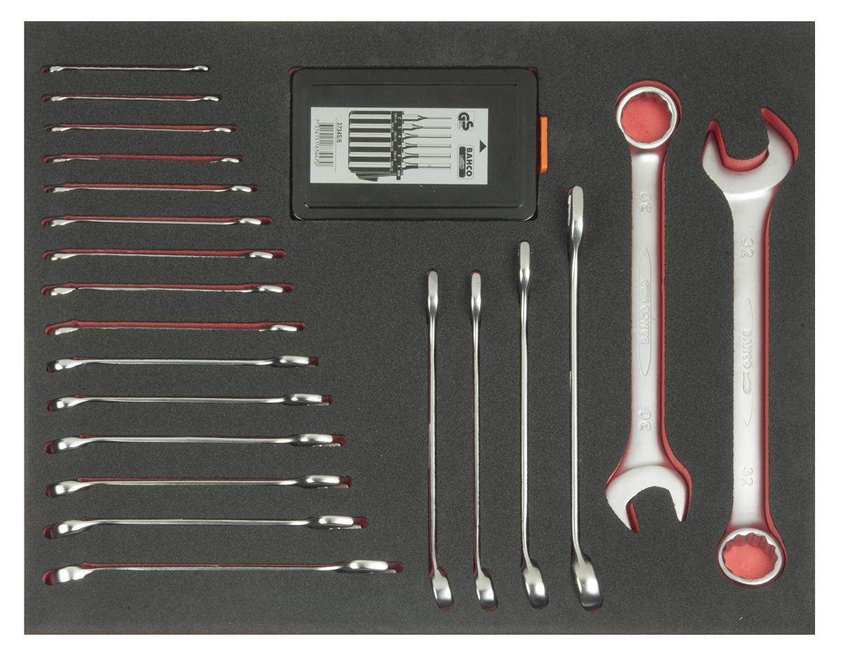 Bahco FF1A5002 Series 27-Piece Spanner Set, 6 → 32 mm